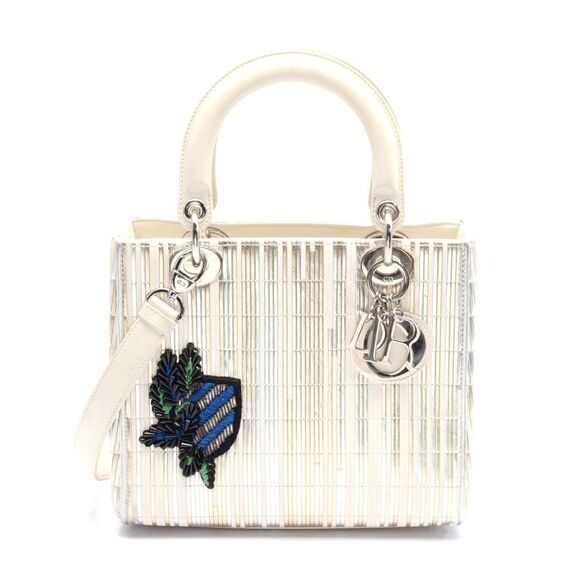 Dior Lady Dior Leather Handbag - Picture 1 of 6